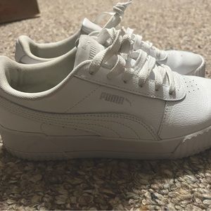 White Puma Sneakers